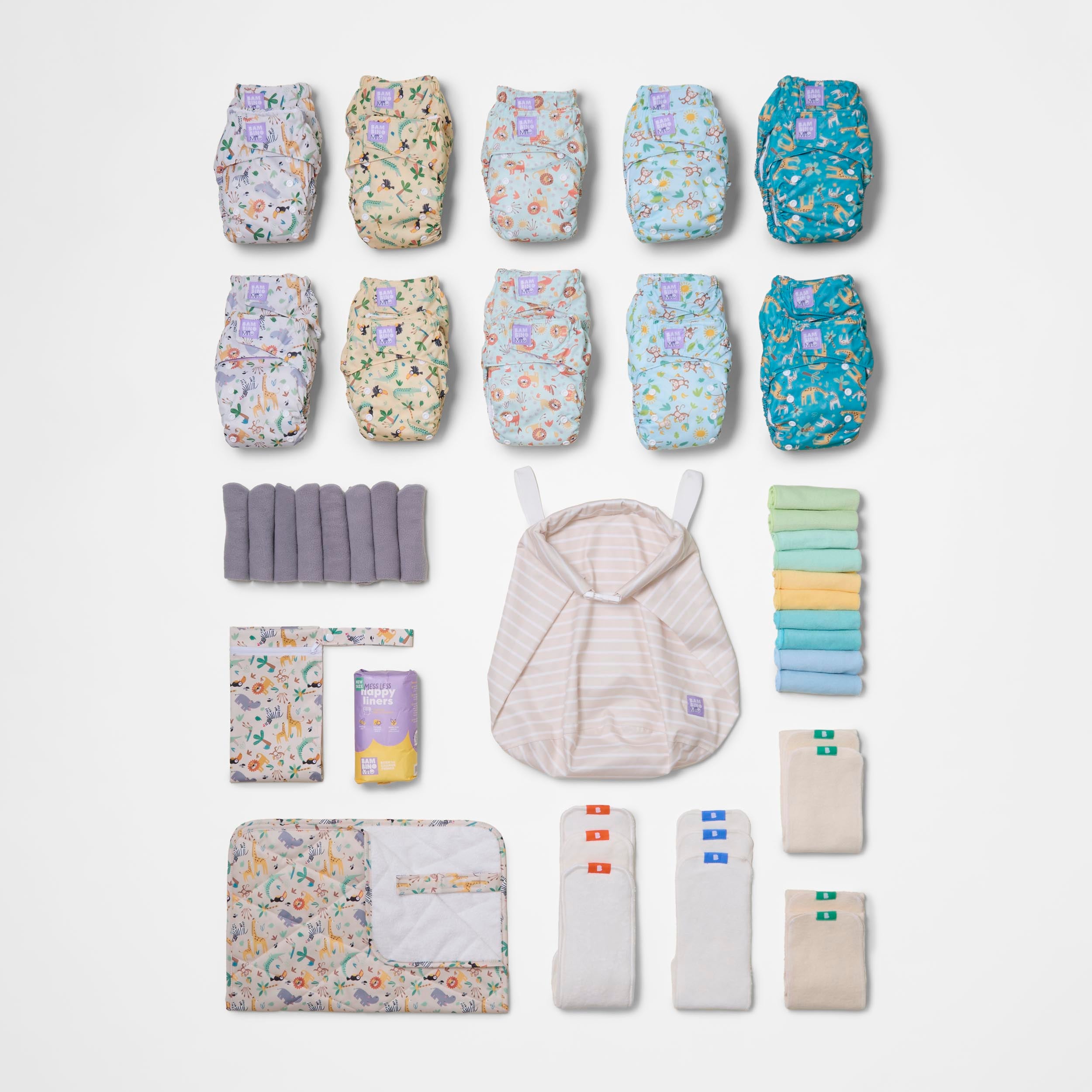 bambino-mio-revolutionary-pack-complet-20-couches-vie-sauvage image 1