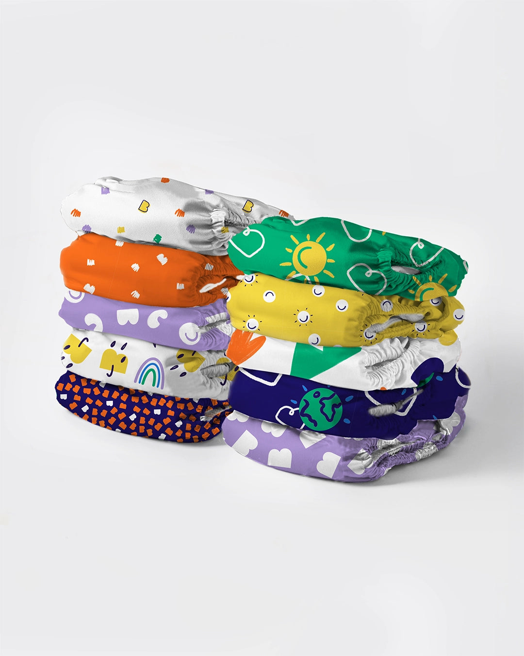 bambino-mio-r-volutionnaire-lot-10-couche-lavable-taille-unique image 1