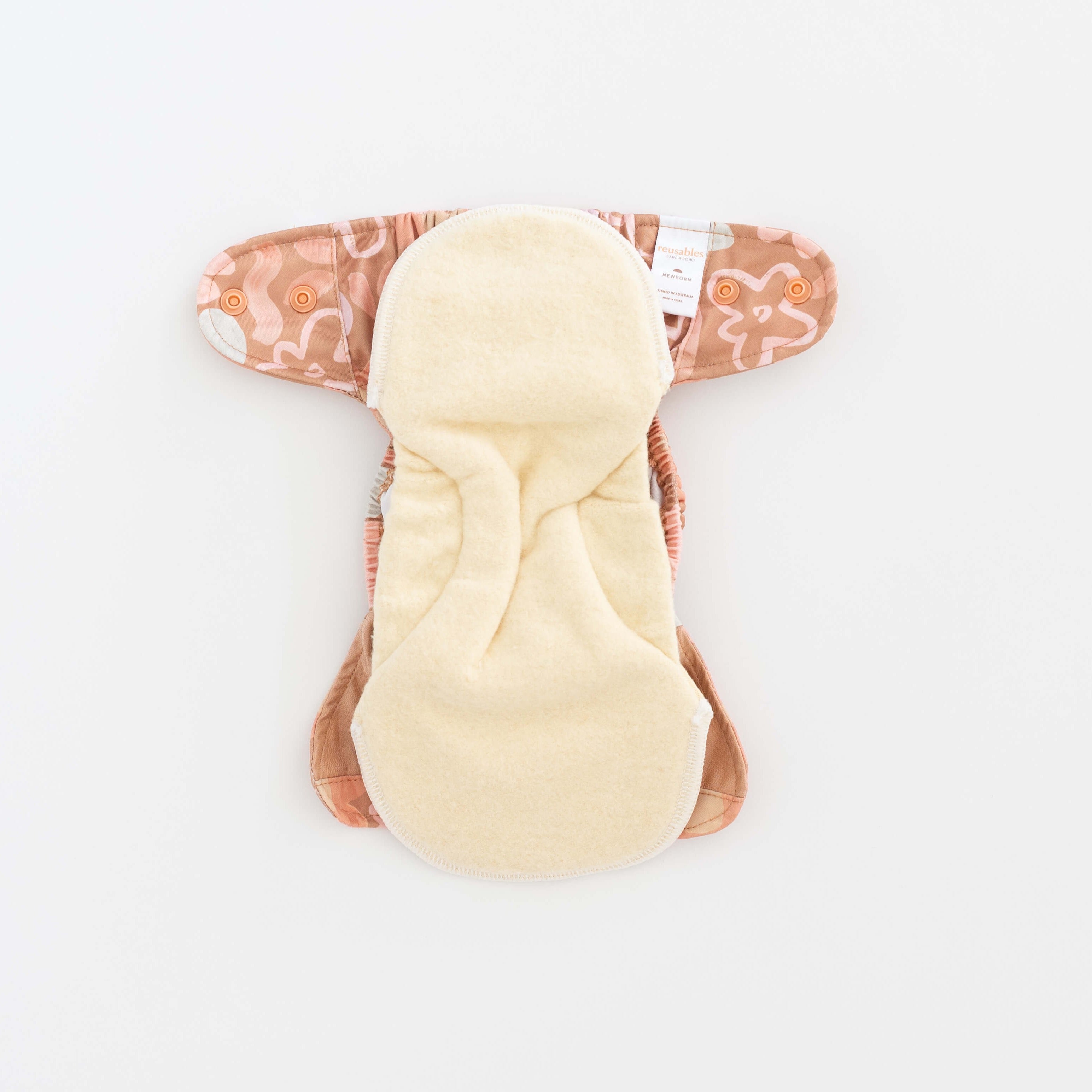 bare-and-boho-newborn-flexi-cover-2-0-couche-lavable-posy-bambou image 6