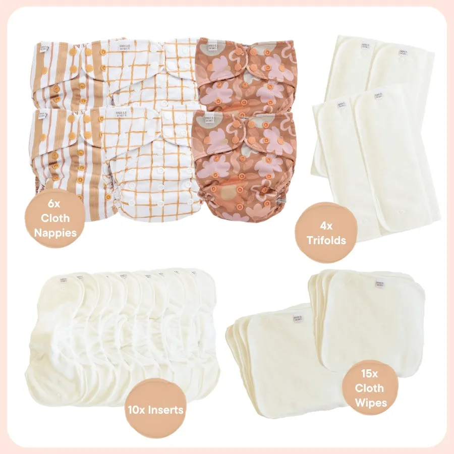 bare-boho-bundles-everyday-flexi-couche-lavable-posy-bambou-28-pi-ces image 1