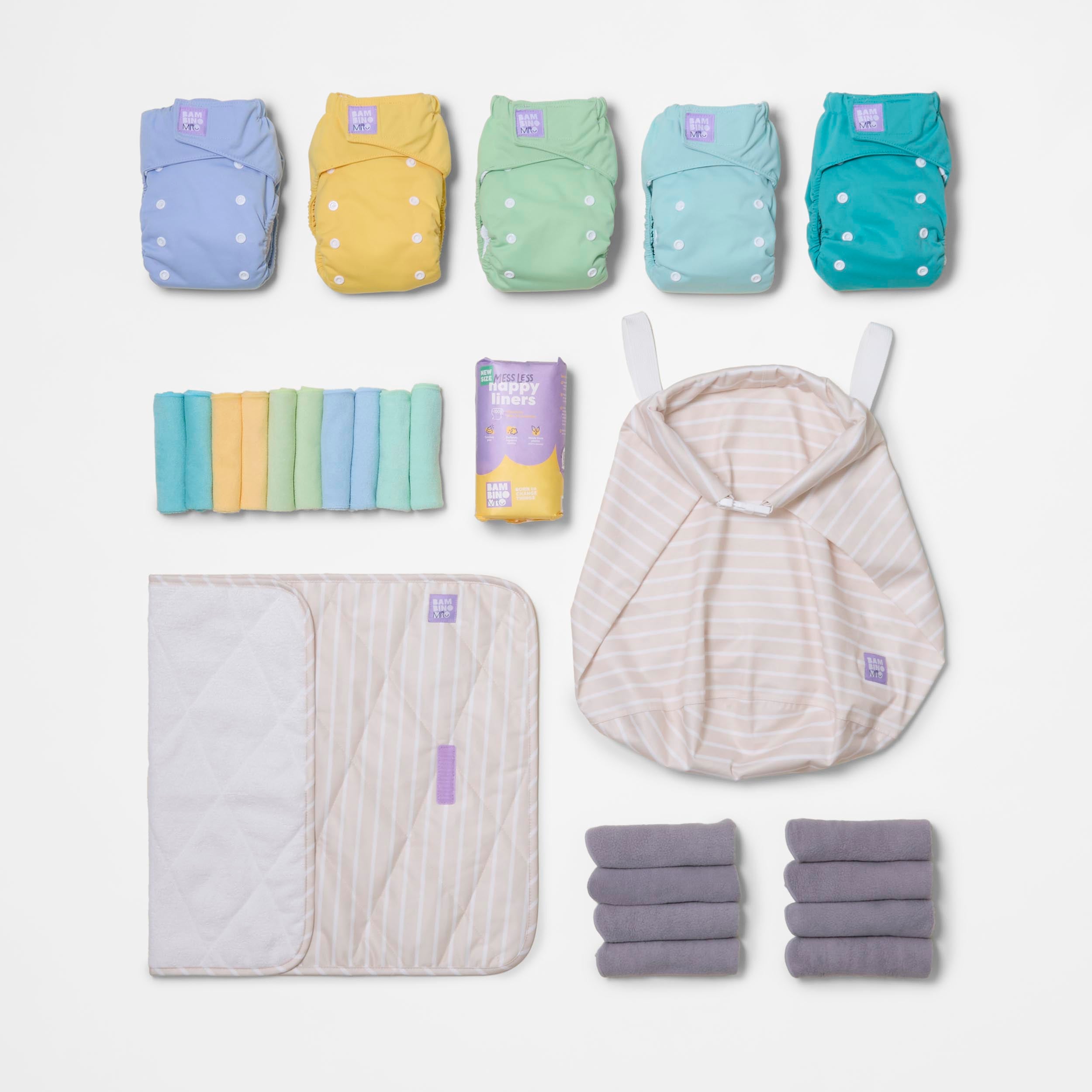 bambino-mio-revolutionary-pack-nuit-royaume-animal-3-couches image 1